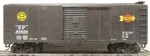 Athearn Sp Black Overnight 40' Sd Box Car Rtr # 97628 Item 1228. Fixed Price $12.99.