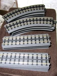 Mth Track 31" 61" Real Trax Oval Lay-out 8 Curve And Straight Sections. Fixed Price $49.95.