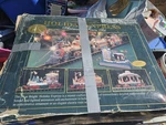 The New Bright Holiday Express Animated 6 Train Set 387. Fixed Price $190.00.