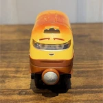 Tomy Chuggington Action Chugger Train Orange/yellow Wooden LC56019. Fixed Price $15.00.