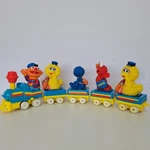 Vintage Sesame Street Choo Train Set Illco And Tyco 1990'S Tested. Fixed Price $24.99.