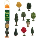 Safari Ltd. - Trees Toob Contains 9 Mini Figurines. Fixed Price $13.99.