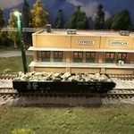 Micro Train Scale Gondola Baltimore & Ohio Railroad #259492 With Load. Fixed Price $14.99.