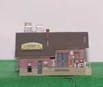 Woodland Scenics Scale Building #4927 - Chip's Ice House Led Lighted. Fixed Price $73.00.