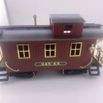 New Bright The Great American Express Train Caboose, Scale 1987. Fixed Price $11.99.