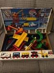Vintage 1988 Tomy Train No. 3 Rareset Motorized Rail System Toy Box. Fixed Price $174.99.