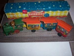Cute Russ Yesterday's Favorites Wind Up Tin Train 90'S Collectible Toy. Fixed Price $24.99.