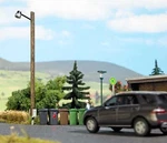Wheelie Bins With Speed Camera Flasher Unit (pack Of 2) Oo/ho Gauge Busch 5633. Fixed Price $51.61.