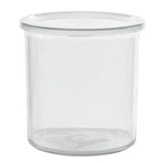 Carlisle 30107 Classic 1.2 Qt. Clear Crock With Lid. Fixed Price $23.57.