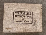 Vintage Louis Marx Stream Line Steam Type Electric Train Set No. 52845. Fixed Price $175.00.