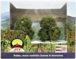 Ho Scale Jtt Miniature 94300 Deciduous Trees 3" Tall Pkg (2). Fixed Price $19.44.