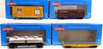 Roundhouse Assorted Scale Freight Cars: 8518, 518131, 50531, 52558 4 Ln/box. Fixed Price $77.59.