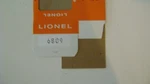 Lionel 6809 Military Van & Gun Licensed Reproduction Window Box. Fixed Price $7.49.