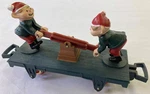 1993 Toy State Christmas Express North Pole Animated Elf Train Car 893A. Fixed Price $17.99.