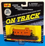 Maisto On Track Die Cast Train Replicas W/ Rio Grande Caboose Orange. Fixed Price $12.00.