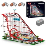 Mould King 11014 Amusement Park Loop Roller Coaster Building Block Kid Toy Moc. Fixed Price $169.99.