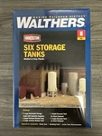 Walthers Cornerstone Scale Kit 933-3265 Six Storage Tanks 1:160 Nib Sealed!. Fixed Price $12.99.