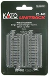 Kato Single Track Viaduct Straight 2-7/8'' 6.2CM'' Scale Nickel Silver. Fixed Price $10.99.