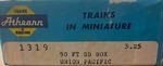 Athearn Ho - 40' Boxcar Union Pacific 186028 SWC4. Fixed Price $10.50.