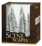 Bachmann 32002 Ho Scale Scenescapes Snow-covered Winter Pine Trees 5. Fixed Price $19.99.