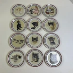 Nostalgic Station Chessie The Railroad Kitten 12 Plates 1980 B &. Fixed Price $299.87.