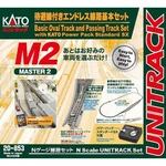 Kato 20-853 Gauge MASTER2 Basic Oval Track And Passing Set New. Fixed Price $157.89.