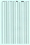 Ho 1:87 Microscale PS-4-1/32" Parallel Stripes Wide Silver Decals. Fixed Price $5.01.