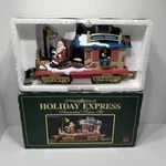New Bright Holiday Express Animated Train Set Post Office Santa's Mailbox 380-1. Fixed Price $49.99.
