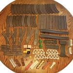 76 Pc Lot Jakks Pacific Power Trains Cars Bridge Tracks Accessories Ramps. Fixed Price $44.95.