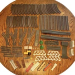 76 Pc Lot Jakks Pacific Power Trains Cars Bridge Tracks Accessories Ramps. Fixed Price $49.95.