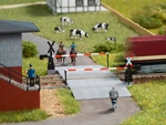 Single Track Level Crossing And Barrier Gauge Auhagen 44637. Fixed Price $76.49.