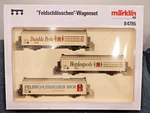 Marklin 84785 "feldschosschen"-wagenset 3 Car Exclusive New Box. Fixed Price $93.00.