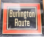 Microscale Metal #10023 Chcago Burlington & Quincy (die Cut, Sign). Fixed Price $12.32.