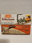 Vintage Strombecker Dewitt Clinton Loco & Coaches O-gauge Wood Train Model Kit. Fixed Price $24.00.