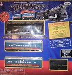 Eztec North Pole Express 29 Piece Christmas Train Set. Complete.. Fixed Price $40.00.
