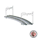 New Kato Gauge Double Track Overhead Line Pole Set Of 8 (23-060) Model. Fixed Price $22.66.