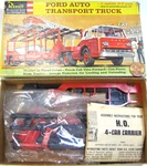 Revell Ho Scale Model Rr Ford Automobile Transport Truck T-6021:129 1960 Ida. Fixed Price $59.95.