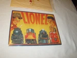Nip Hallmark Great American Railways 1954 Lionel Catalog Cover Tin Sign Sealed. Fixed Price $10.00.