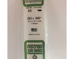 Evergreen Scale Models .250X.500 Strip Pack (24") (3) EVG413. Fixed Price $9.45.