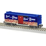 American Flyer 2219150 Usa Patriotic Sounds Box Car, Gauge, Nib. Fixed Price $129.99.