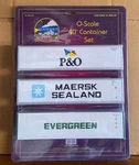 Mth Premier 40' Container Set Scale & O/maersk/evergreen 20-95378. Fixed Price $59.95.