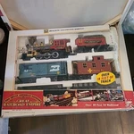 Vintage Bright Great Railroad Empire Train Set No. 185. Fast Usa Shipping. Fixed Price $15.00.