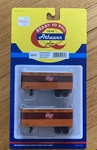 Athearn Ho Scale Milwaukee Road Two 25 Trailers Set #92472 New In Package. Fixed Price $22.00.