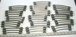 Lionel 16 Clean Tubular 3-RAIL O31 Curved Tracks, Makes Full Circle Nice. Fixed Price $39.95.