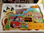 Vintage Disney Toybox Japan Mickey Mouse Car Track Playset Retro Complete. Fixed Price $99.99.