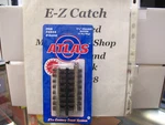Brand New Atlas # 6052 Pack Of Straight 1-3/4" Nickel Silver Scale Track. Fixed Price $21.88.