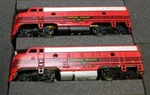 Athearn FA7 Lehigh Valley Locomotives #576 & 578 Item 2204 Original Box Vg. Fixed Price $72.99.