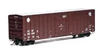 Athearn 87457 Ho Rtr 50 Fmc Superior Plug Door Box, Atsf Quality #152044. Fixed Price $24.50.