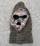 Vintage Balaclava Hood Face Mask Busch Beer Advantage Camo Hunt Usa Cold Weather. Fixed Price $10.00.