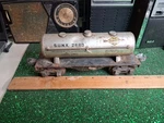 Lionel 2680 Sunx Sunoco 3 Dome Tank Car, Gauge. Fixed Price $12.95.
